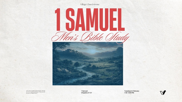 Men's Study - Winter 2026 // 1 Samuel 21-31 logo
