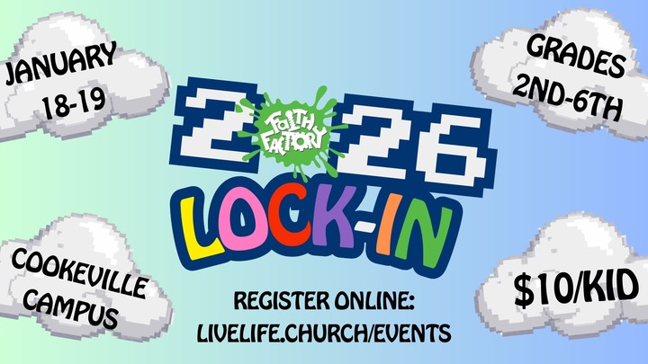 Faith Factory Lock-In 2026 logo