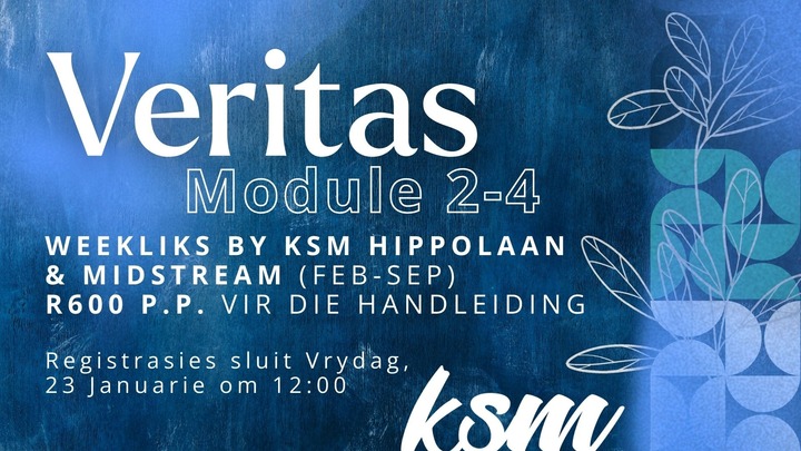 Veritas | Module 2 tot 4 | Febr tot Sept 2026 logo