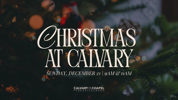 Christmas at Calvary Sunday Services logo