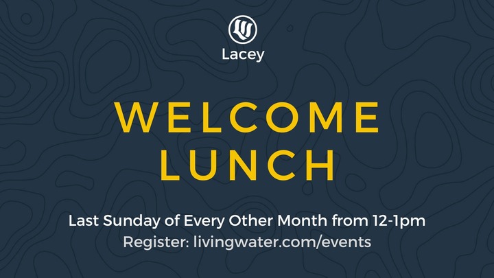 Lacey : Welcome Lunch logo