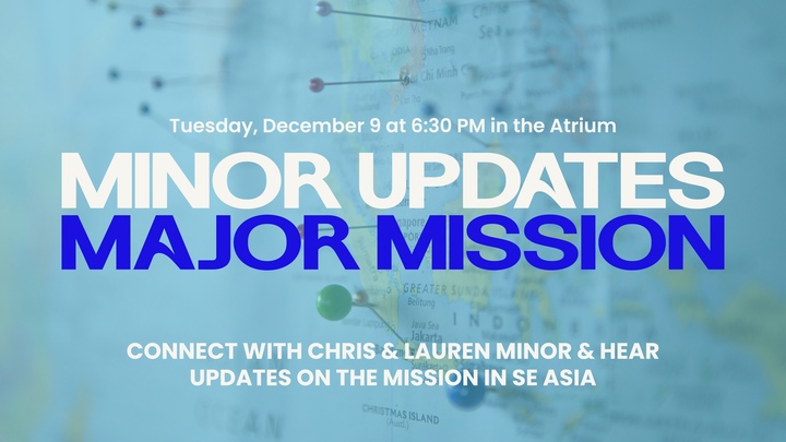 Minor Update Major Mission logo