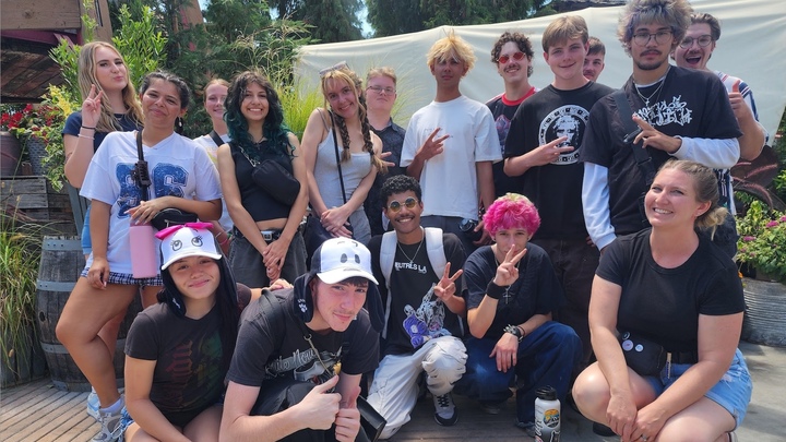 Sr High Beach Camp 2025 logo