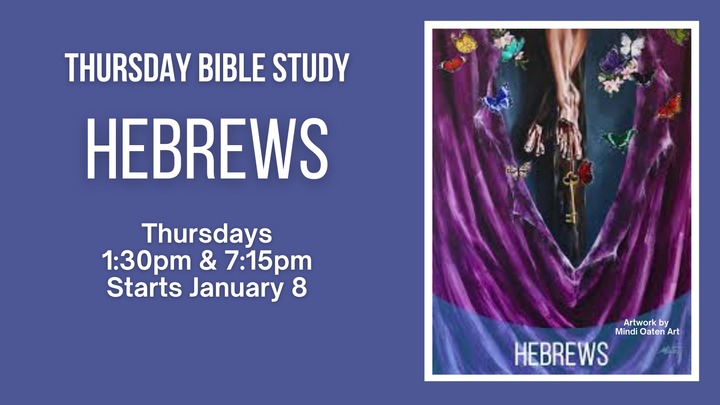 Thursday Bible Study: Hebrews logo