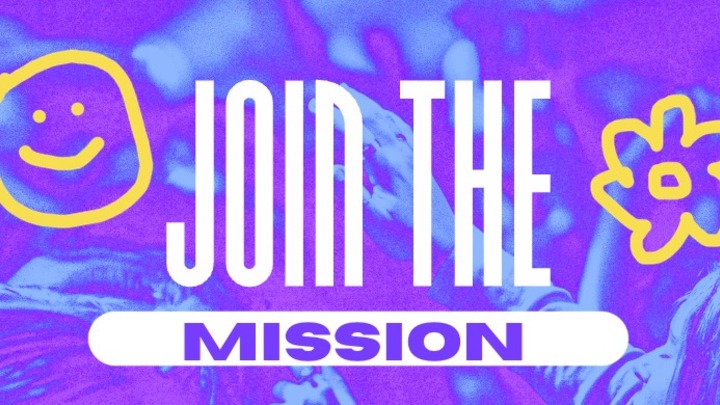 Join the mission - Serve in Kids Ministry logo