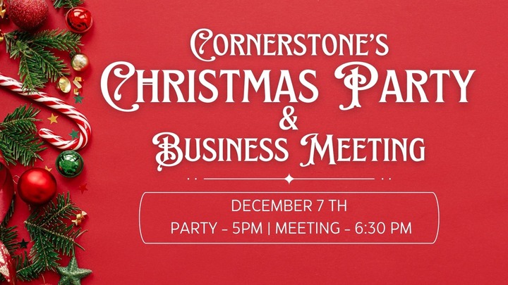 Annual Christmas Party & Business Meeting logo