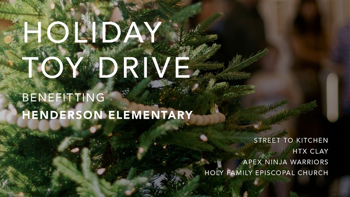 HOLIDAY TOY DRIVE logo