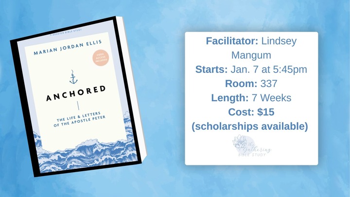 Anchored: The LIfe & Letters of the Apostle Paul logo