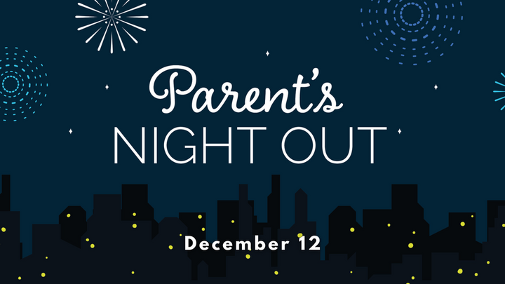 Parent's Night Out Fundraiser logo