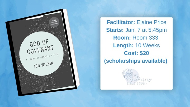 God of Covenant: Genesis 12-50 logo