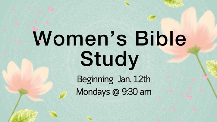 Women's Bible Study | Mondays @9:30AM logo