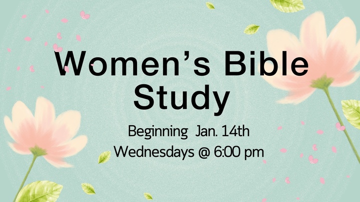 Women's Bible Study | Wednesdays @6:00PM logo