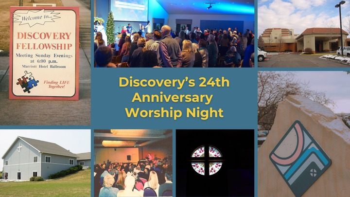 Discovery's 24th Anniversary Worship Night logo