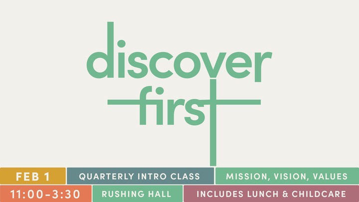 Discover First logo