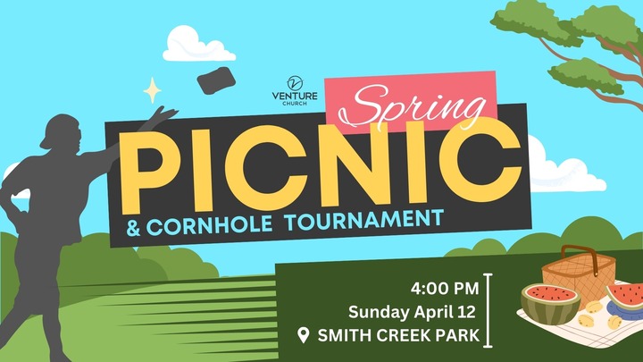 Spring Picnic and Corn Hole Tournament logo