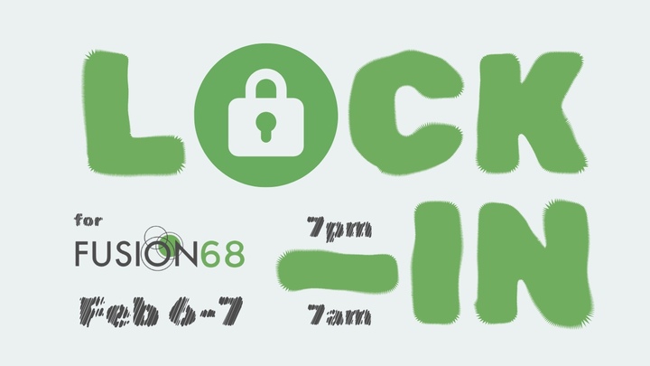 Fusion68 Lock-In logo