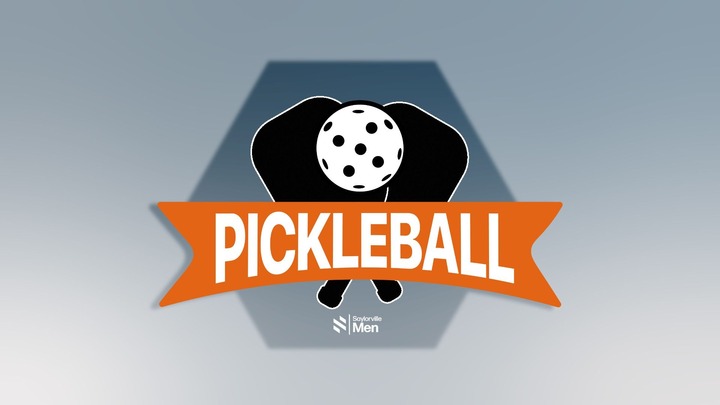 Men's Pickleball Tournament logo