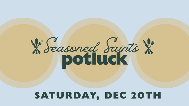 Seasoned Saints Potluck logo