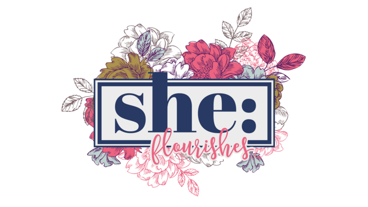 She:Flourishes 2026 logo