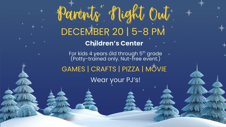 Parent's Night Out 2025 logo