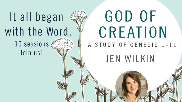 Tuesdays With Jesus, God of Creation-Genesis 1-11 by Jen Wilkin logo