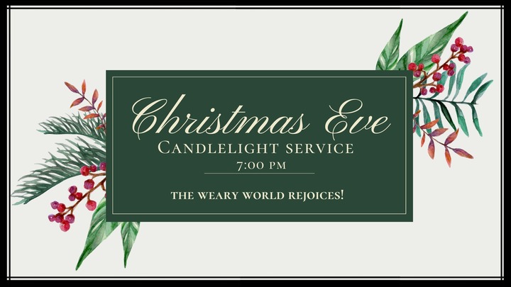 Christmas Eve Candlelight Service logo