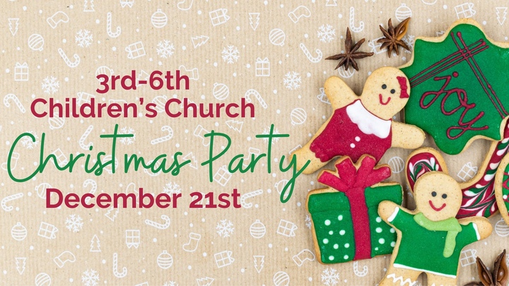 3rd-6th Children's Church logo