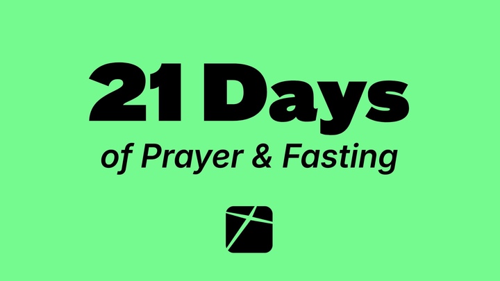 21 Days of Prayer and Fasting 2026 logo