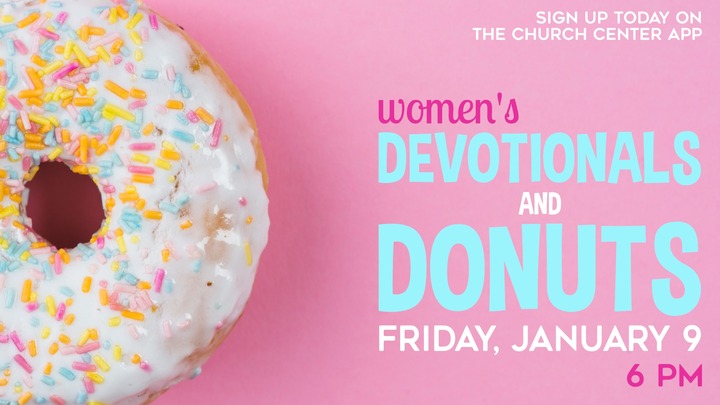 Women's Devotionals and Donuts logo