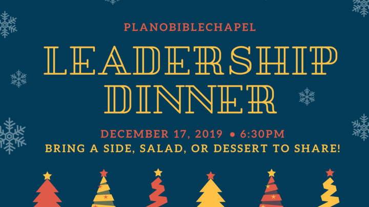 Leadership Dinner logo image