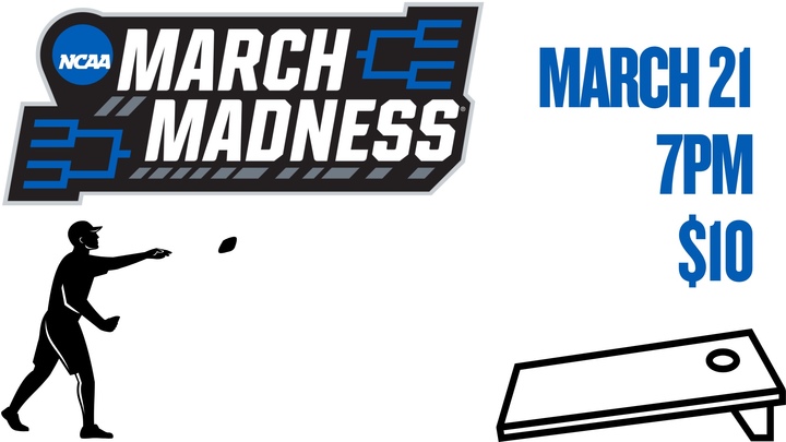 Men's March Madness/Cornhole logo