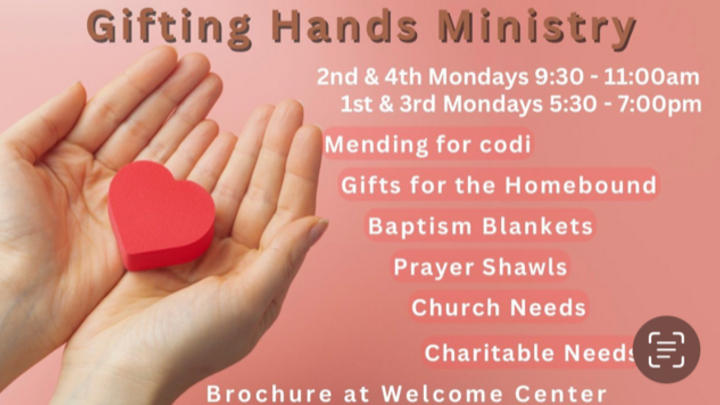 Gifting Hands Ministry December 15th  (5:30pm) logo