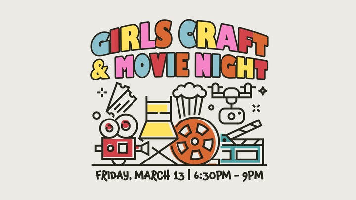DKIDS Girls' Movie & Craft Night logo