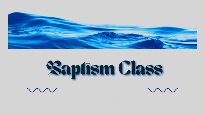 Baptism Class logo