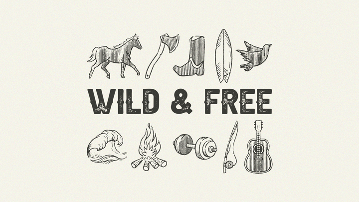 Wild & Free - Men of Freedom logo