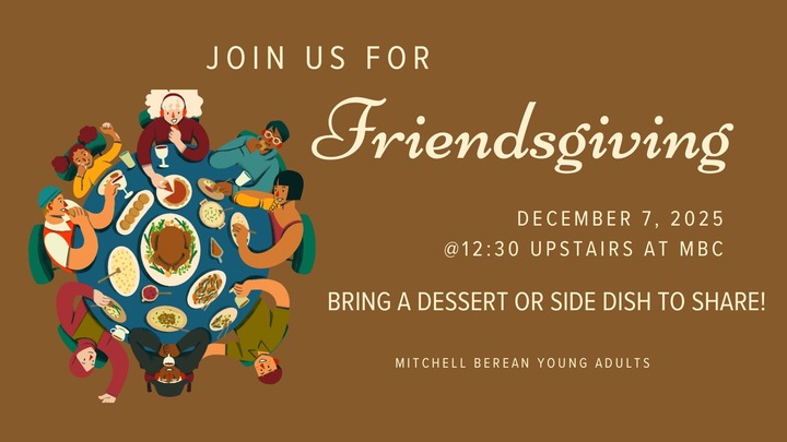 Young Adults Friendsgiving Dinner logo