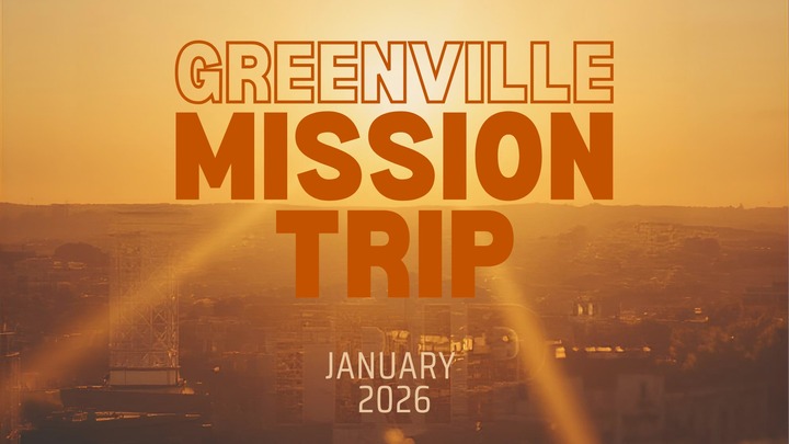 Greenville Mission Trip | January 2026 logo