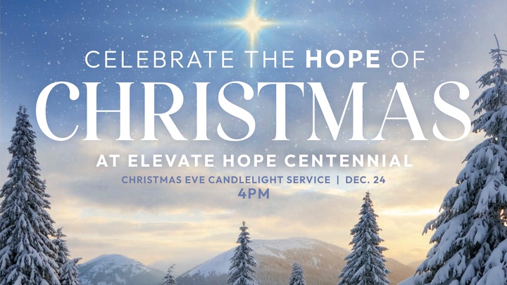 Christmas Eve Candlelight Service at Elevate Hope logo