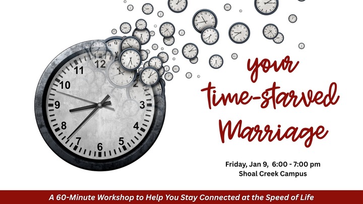 Marriage Workshop: Your Time Starved Marriage logo
