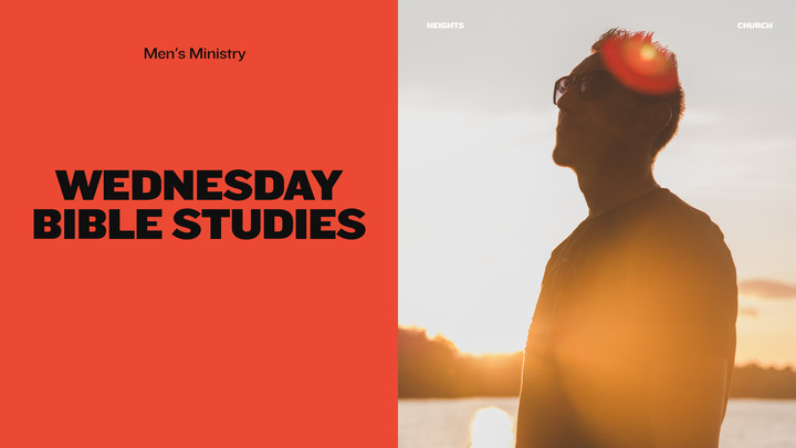 Men | Wednesday Bible Studies | Spring 2026 logo