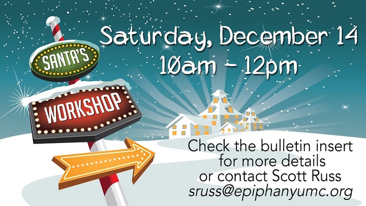 Santa's Workshop - VOLUNTEERS logo image
