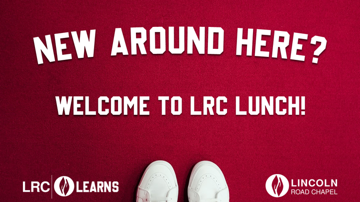 Welcome to LRC Lunch - January 2026 logo