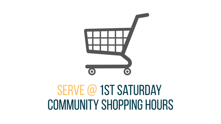 Serve @ 1st Saturday Community Shopping logo