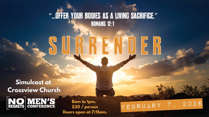 Men's No Regrets Conference logo