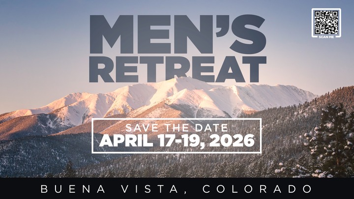Men's Retreat - Save The Date logo