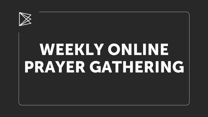 Weekly Online Prayer Gathering logo