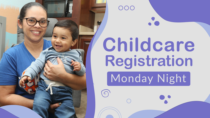 Monday Night SPRING Groups/Classes Childcare February-May logo