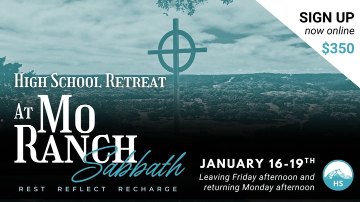 High School Mo-Ranch Retreat 2026 logo