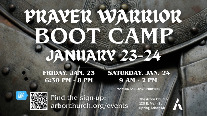 Prayer Warrior Boot Camp logo