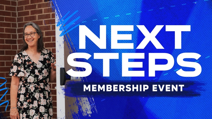 Next Steps: Membership Event logo